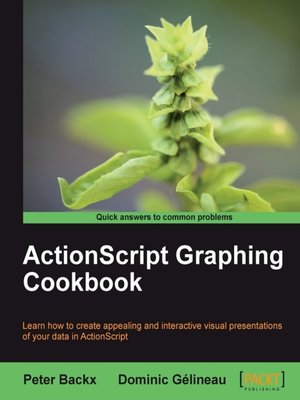 cover image of ActionScript Graphing Cookbook